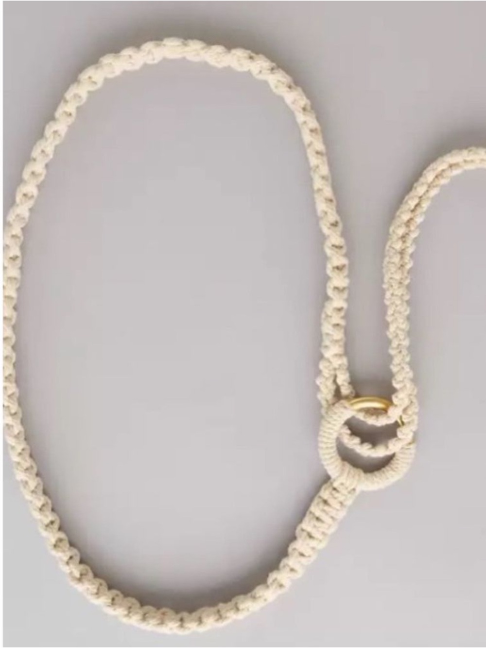 Macrame Carry Strap + Belt Multifunction Multipurpose NEW Handcrafted Natural - Picture 8 of 15